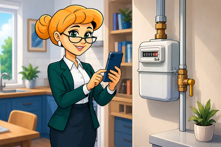 Передать показания газового счетчика теперь можно через eGov Mobile